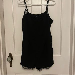 Forever 21 black romper, size small, great condition